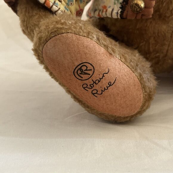 Robin Rive 15” Jointed Teddy Bear – Countrylife New Zealand. - Picture 2 of 13